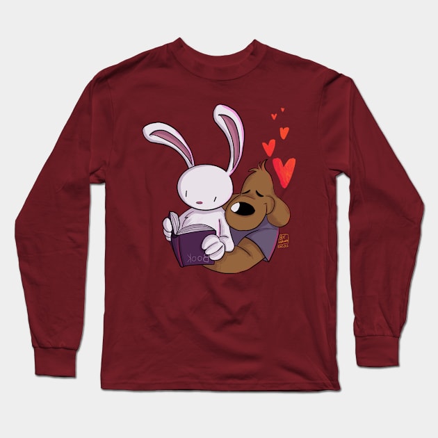 Freelance Husbands Snuggles Long Sleeve T-Shirt by spaceagebarbie